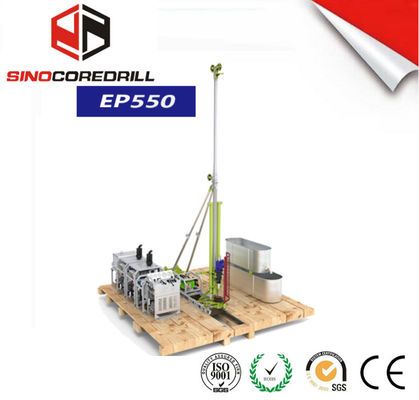 Máy khoan mô-đun 700m Đèn nhẹ Động cơ khoan lõi với động cơ thủy lực