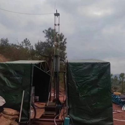 XZHP-600B BQ 600m Đường khoan thủy lực di động dễ lắp ráp cho khai thác mỏ