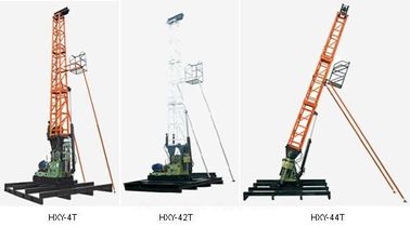 Trọng lượng nhẹ Khoan cọc / Tháp khoan Rig với tải trọng tối đa 320KN