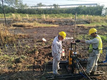 Thiết bị kiểm tra thâm nhập hình nón cầm tay Lỗ thông đường bộ Neo Dia 300 - 400mm