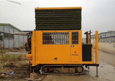 Hộp loại Crawler Hình nón Kiểm tra thâm nhập Thiết bị Bốn xi lanh Động cơ Diesel Làm mát bằng nước