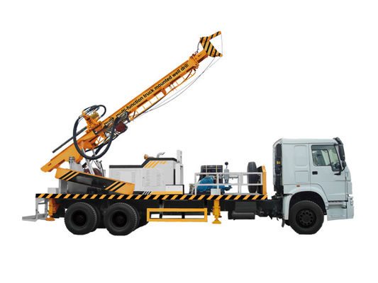 600m 650mm Xe tải Giếng khoan giếng nước Yuchai Giàn khoan giếng khoan sâu TSJ-600X70 Đa chức năng