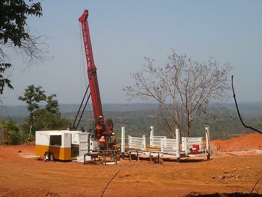 Cấu trúc nhỏ gọn Vận hành đơn giản CR25 13L 298 KW 3100m Máy khoan lõi BQ Thăm dò địa chất