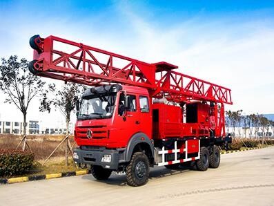 Tích hợp cao 350m -1000m Xe tải đa năng Máy khoan giếng nước