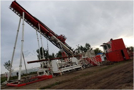 3700m Máy khoan truyền động trên cùng để xây dựng khí dầu