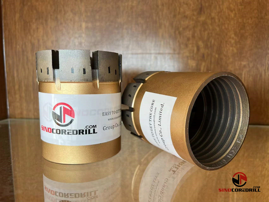 Dây điện ba ống NQ3 HQ3 Imp Diamond Core Bits với tính năng xả mặt