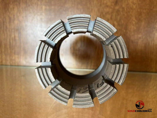 Khai thác đá cứng 12mm lõi kim cương Bit HWL ngâm tẩm