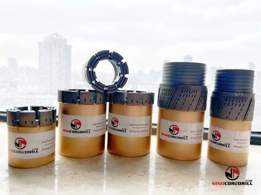 HQWL OD 96MM ID 63.5MM Bit lõi kim cương ngâm tẩm để thăm dò địa chất