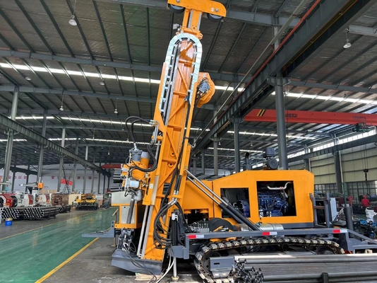 Thăm dò Khai thác Máy khoan bề mặt lõi Máy khoan bánh xích gắn động cơ Diesel