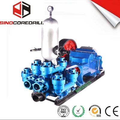 Máy bơm bùn hai xi lanh ngang BW850/5 cho giếng nước với tốc độ bơm 66 lần / phút