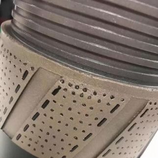 DCDMA Tiêu chuẩn BQ Diamond Reaming Shell được sử dụng cho các nhiệm vụ khoan khác nhau