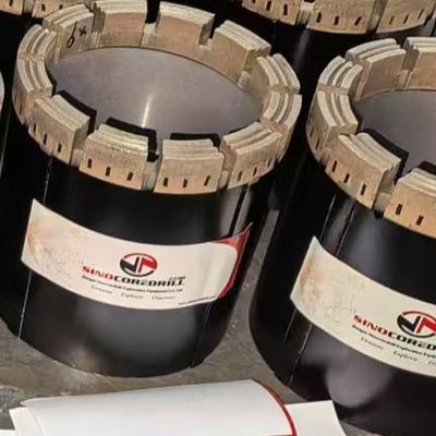 Lớp ma trận PQ Kim cương Core Bit tối ưu hóa cho các hình thành đá cứng thô