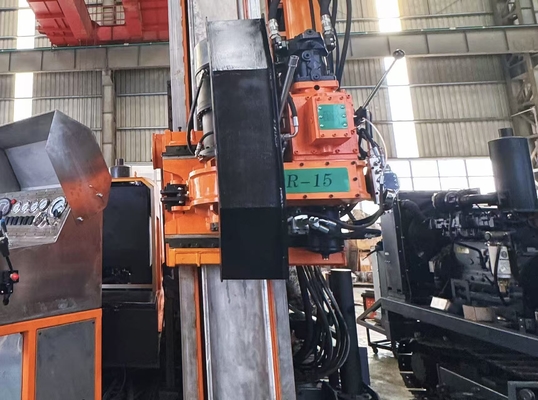 Giàn khoan thăm dò bề mặt 2000m với điều khiển từ xa và hệ thống sắp xếp cáp tự động