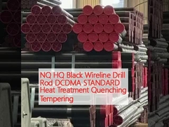 NQ HQ Đen dây khoan thanh DCDMA STANDARD xử lý nhiệt quenching tempering