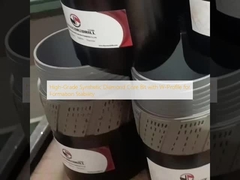 High-Grade Synthetic Diamond Core Bit với W-Profile cho sự ổn định hình thành